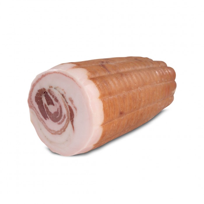 Trancio di pancetta stagionata