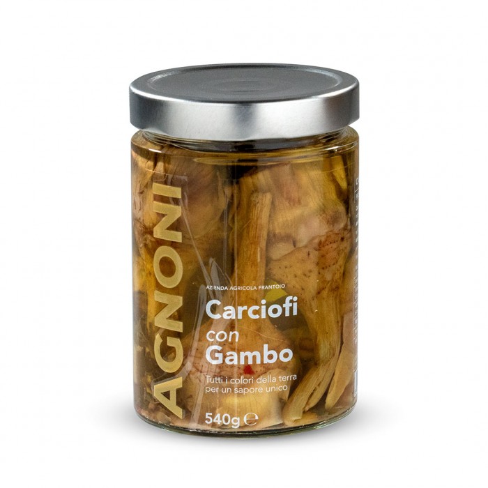 Carciofi con gambo 540g